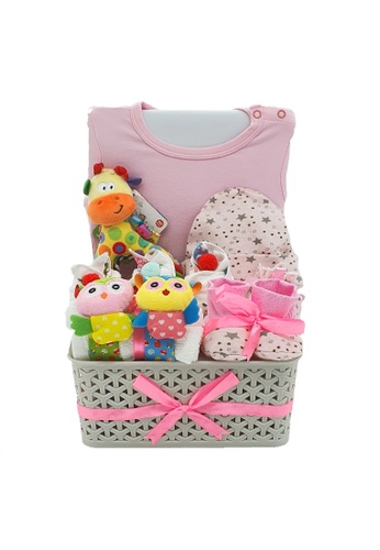 AKARANA BABY white Baby Hamper Gift Set - Happiness Gift  (Baby Girl) 7501DKACD8F241GS_1