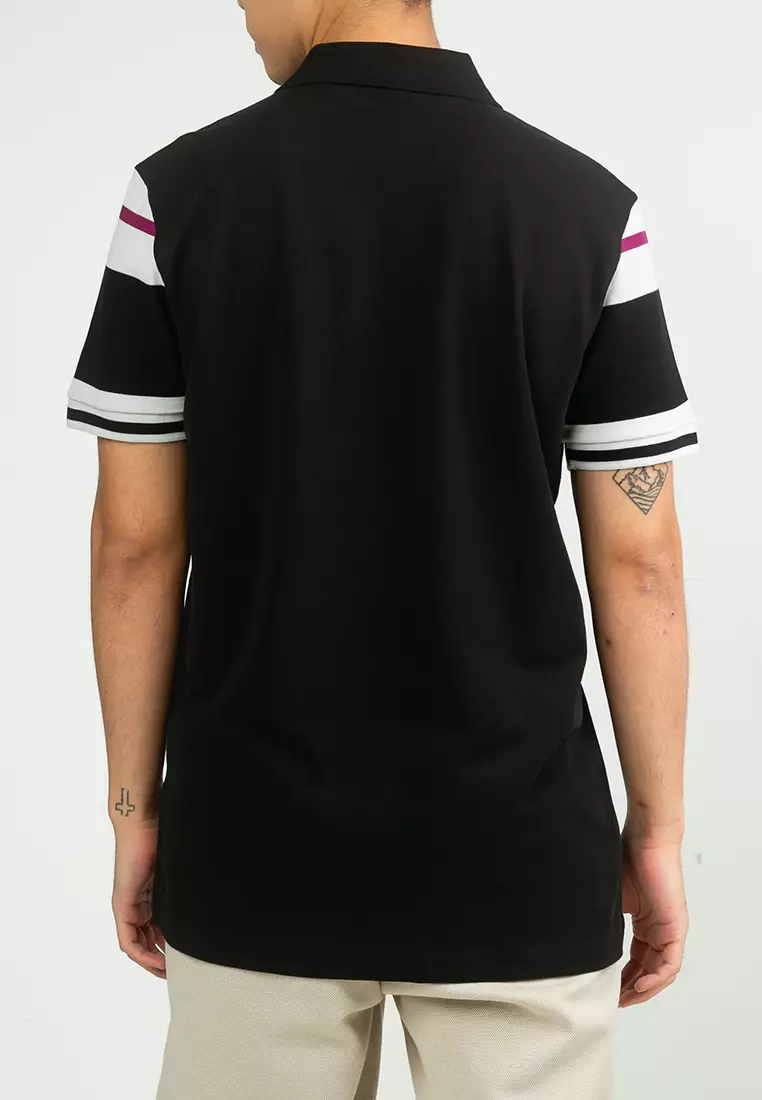 Block Stripes Polo Shirt - BOSS Green