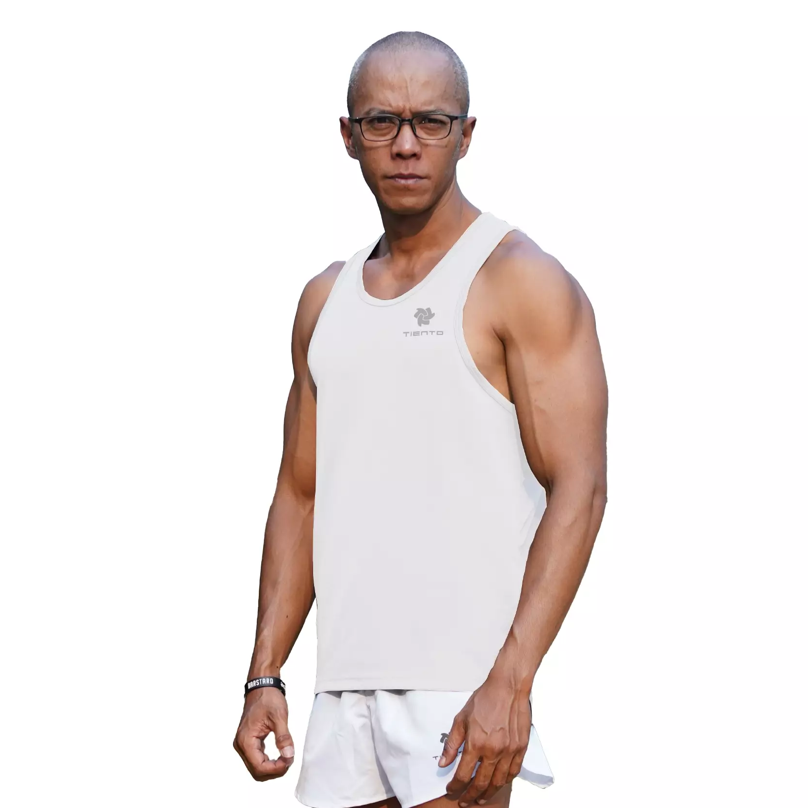 Tiento Singlet Running Baju Sleeve Less  Kaos Dry Fit Olahraga Lari Pria Xcel Series