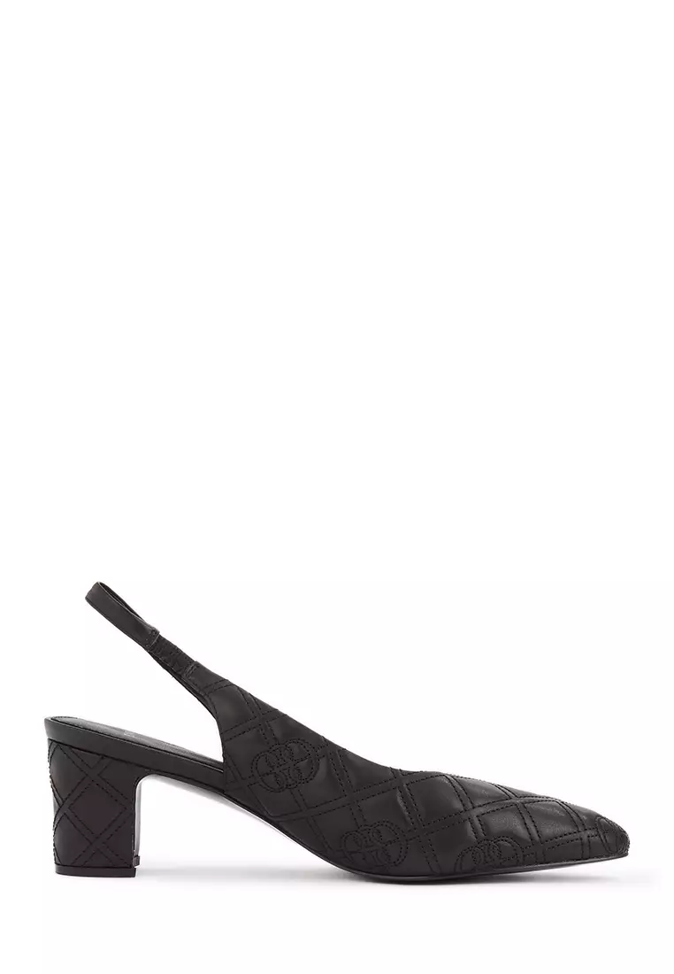 Discount on BONIA  shoes - SKU: Black Lean Pump Heels