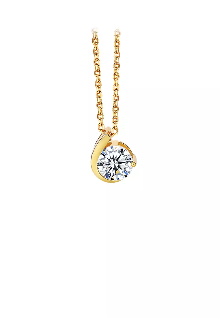 Gold sale simple pendant
