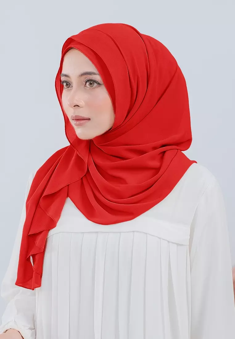 HIJAB INSTAN LUBNA - RED