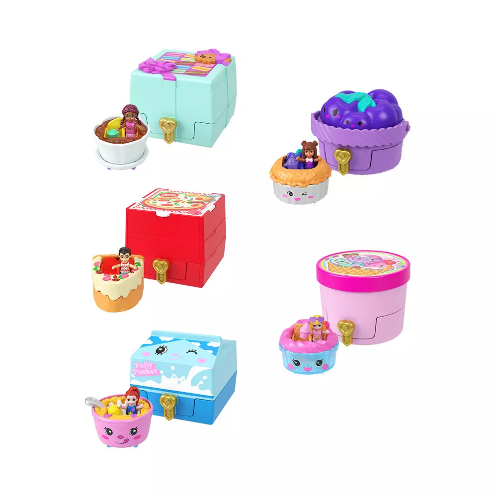 POLLY POCKET PLAYSET TINY TAKE OUT REVEAL RANDOM