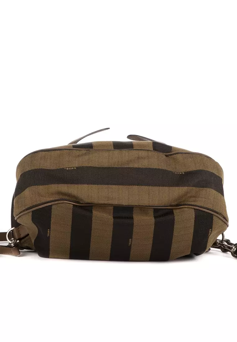Pre-Loved Flap Messenger Top Handle