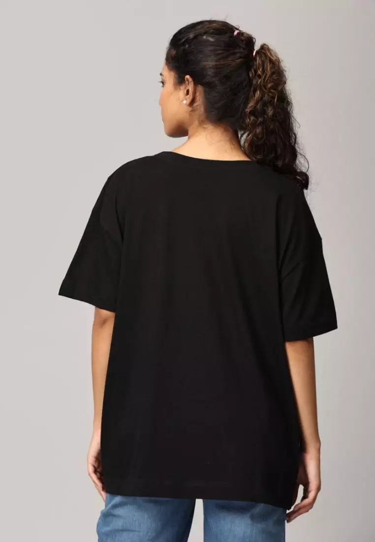 Shit Just Got Real Oversized Mumma T-shirt