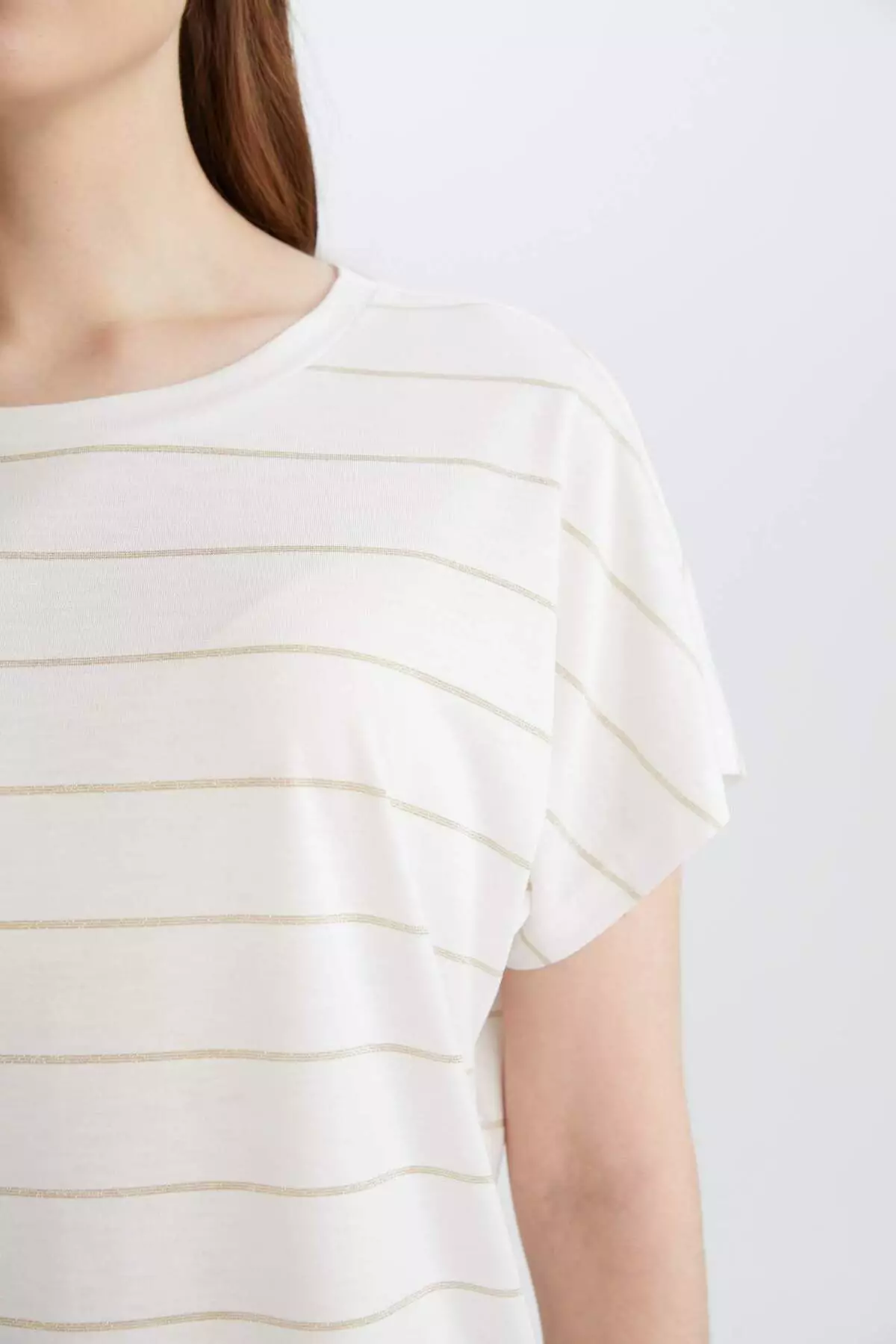 Crew Neck Short Sleeve T-Shirt E6075Ax25Sp