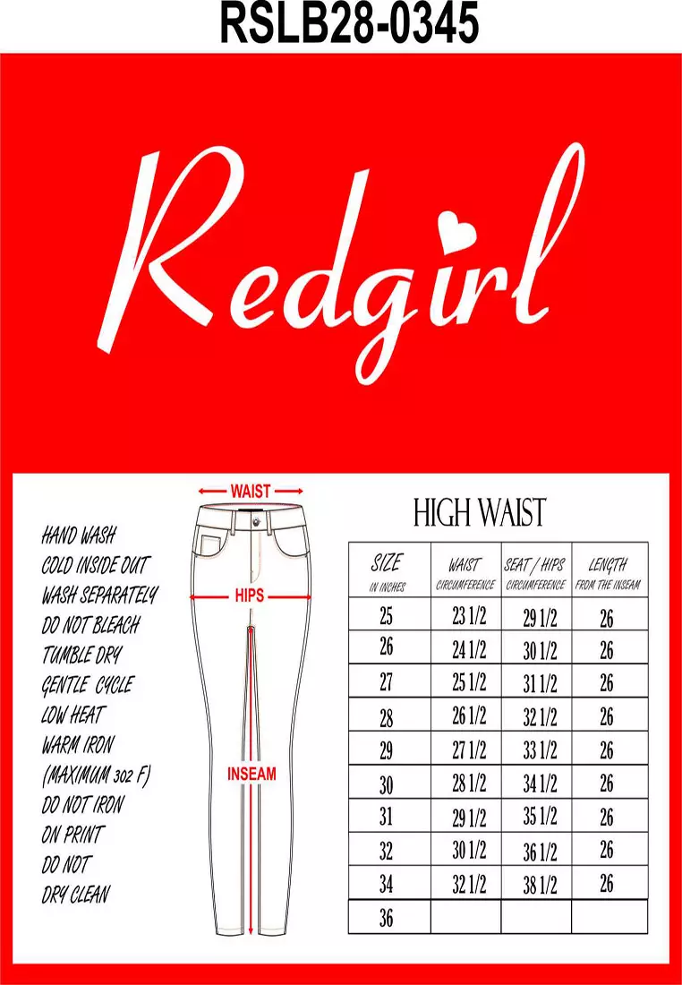 Denim High Waist Ladies Jeans