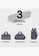 AOKING grey Waterproof Travel Backpack With Shoes Compartment 4159EACD2A7F61GS_6
