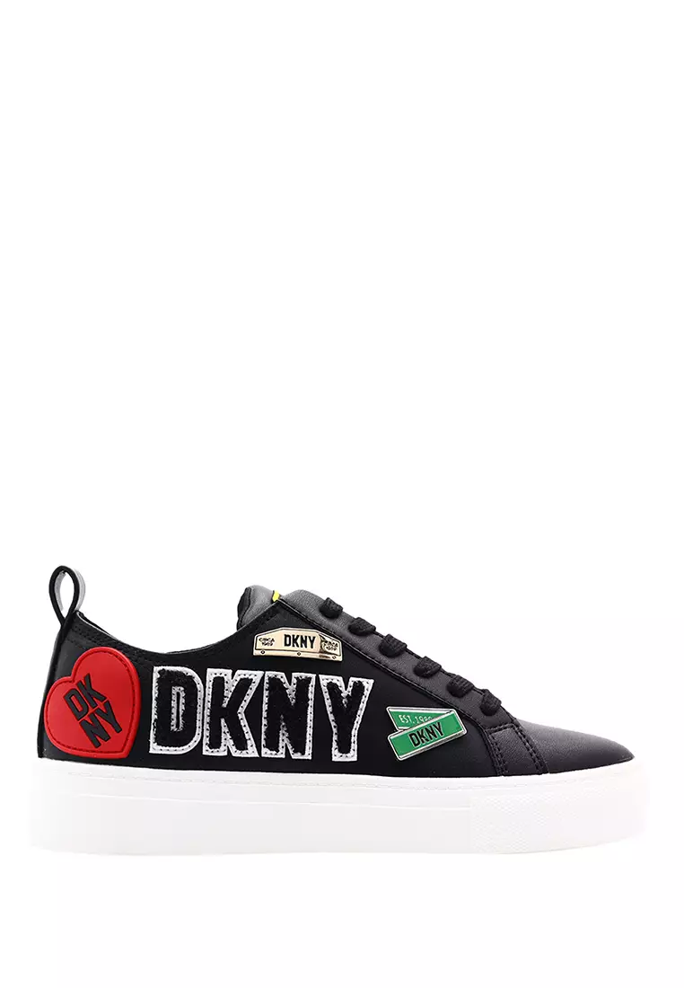 Discount on Dkny  shoes - SKU: Coreen City Signs -  Lace Up Sneaker