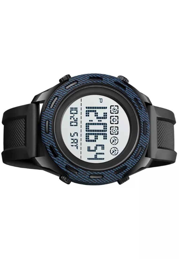 Jam Tangan Digital Pria Waterproof Many Function Strap Tali Material PU Silicone BL68 ORIGINAL