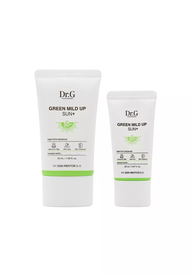 DR.G SPF50+PA++++ Green Mild Up Sun+ Set 2piece