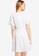 G2000 white Striped Fit and Flare Dress with Ruffled 7760AAA14EC234GS_1