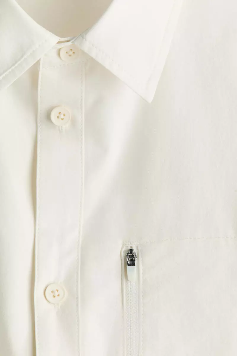 Loose Fit Printed cotton shirt