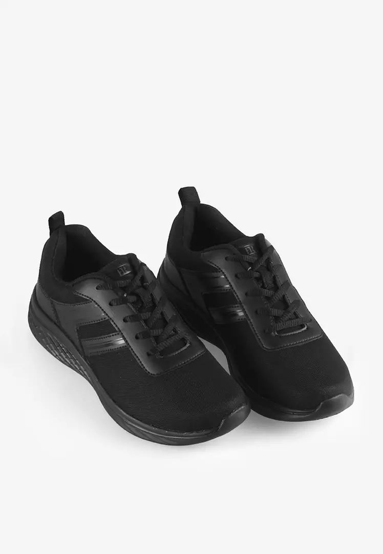 Jual Fransisca Renaldy Sepatu Sekolah Sneakers Pria Full Black M.Axel ...