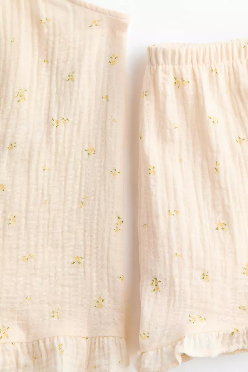 Cotton muslin pyjamas