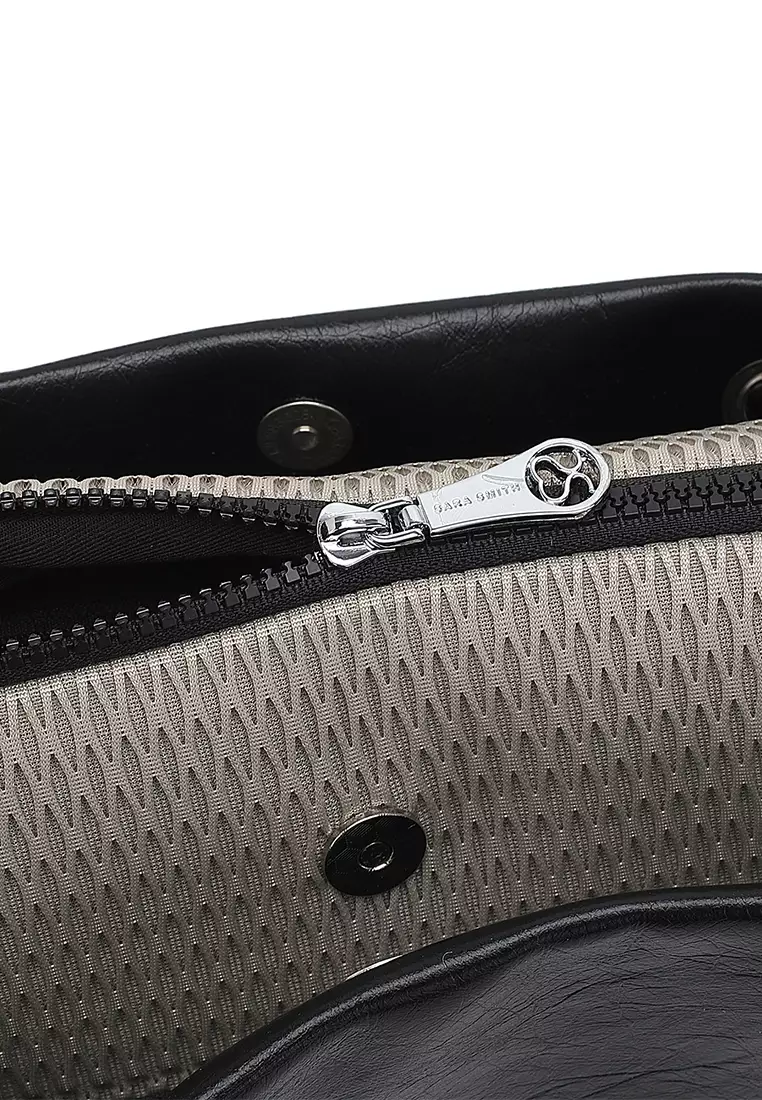 Women's Top Handle Bag / Sling Bag / Crossbody Bag (Tas Selempang / Tas Tangan) - Hitam