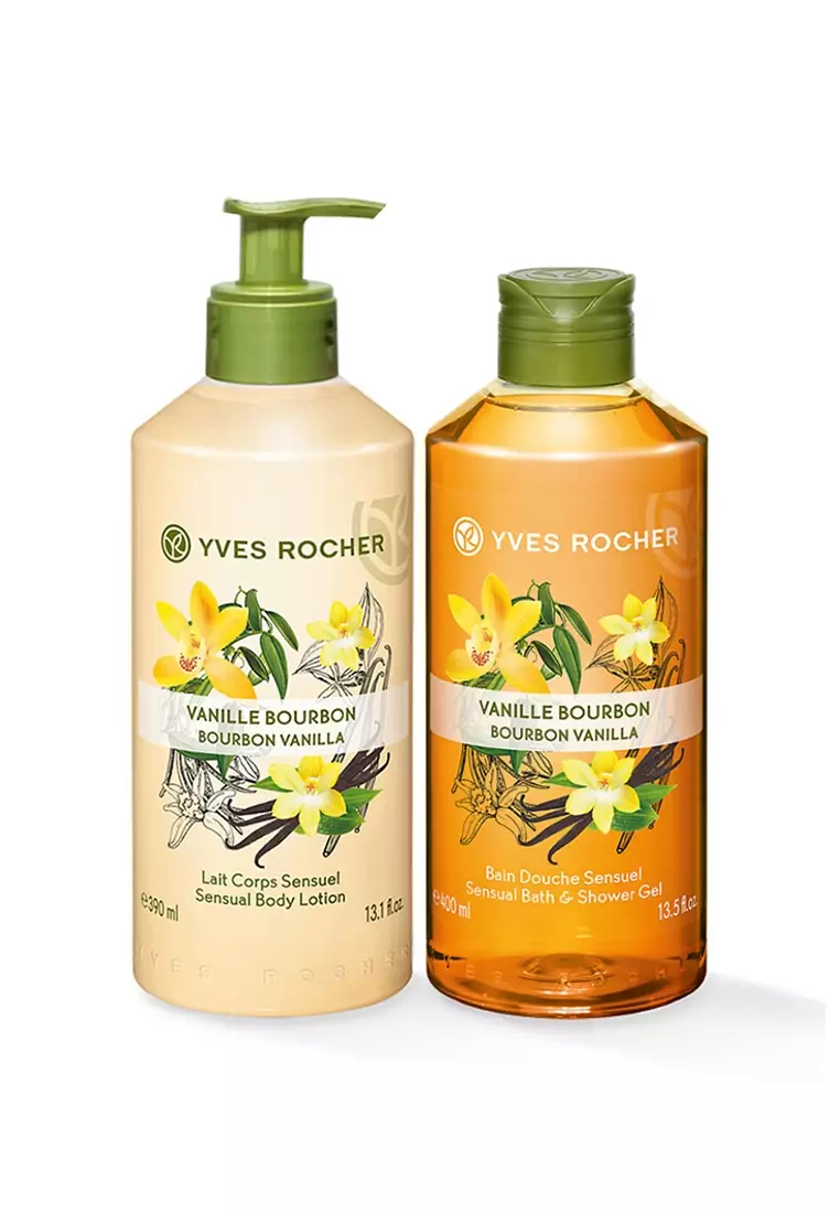 Buy Yves Rocher Plaisirs Nature Shower Gel and Lotion Bundle in Vanilla
