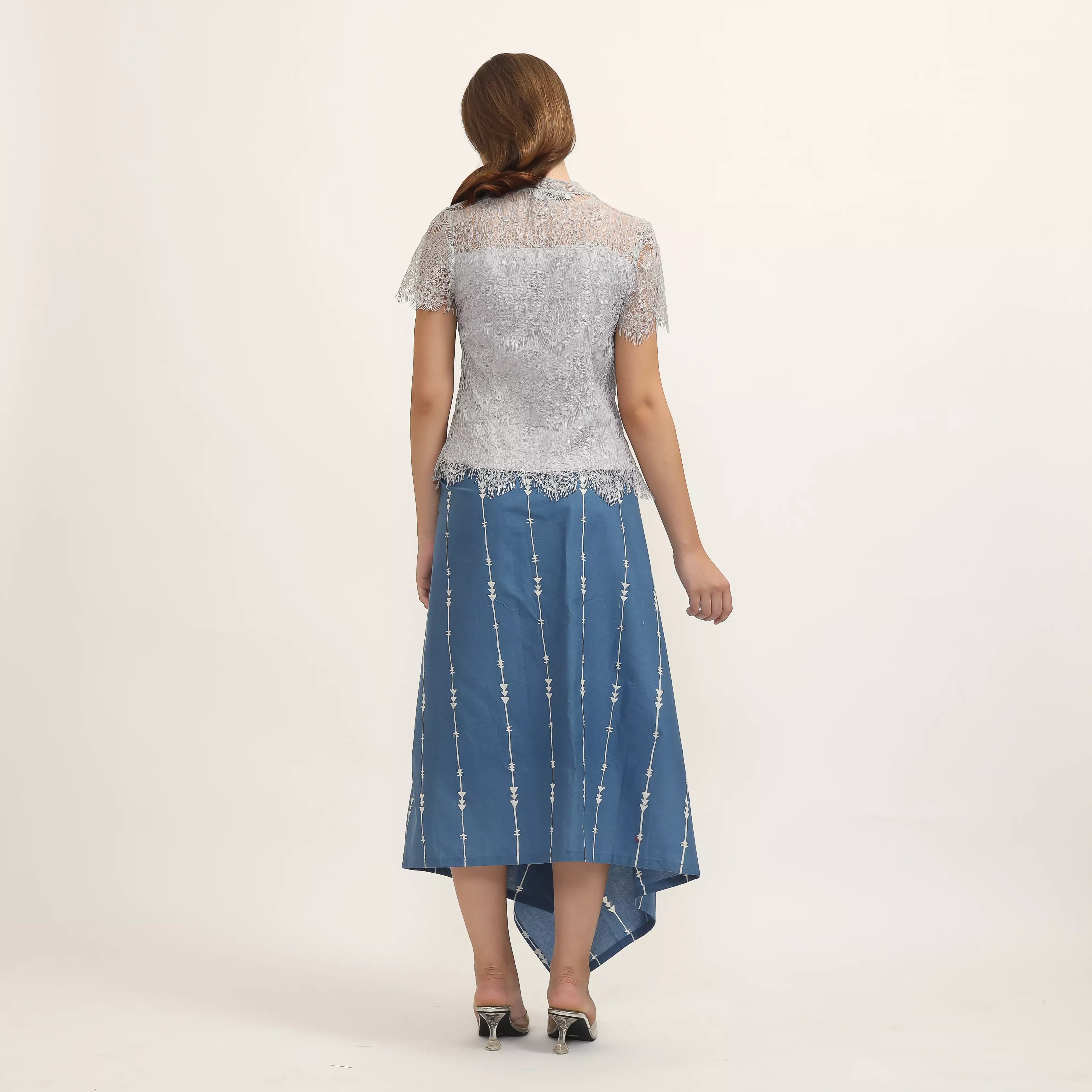 Kebaya Wanita - Bhatara Batik Kebaya Lace - Baju Batik Modern Lengan Pendek