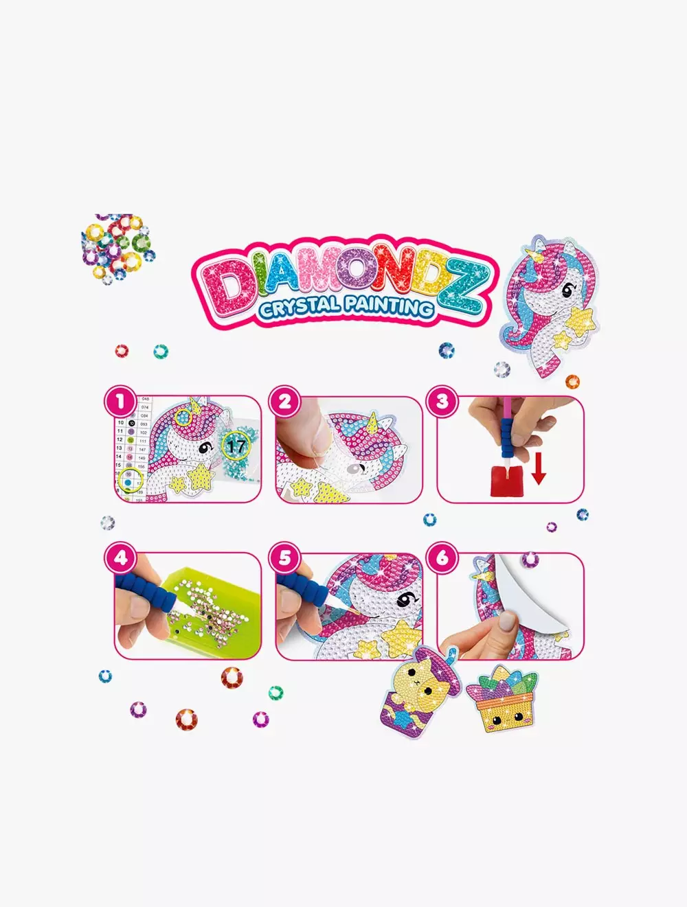Diamondz  Mega Set Stickers Fun Series - DMZ67062