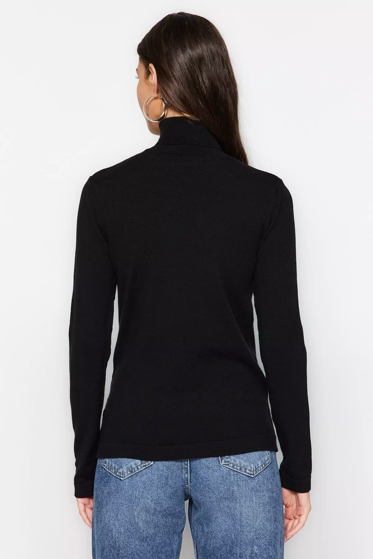 Basic Turtleneck Knitwear Sweater