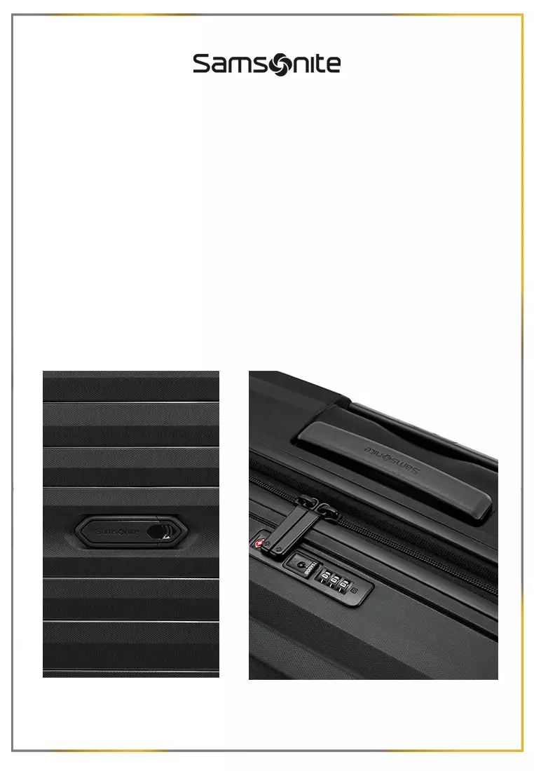 Samsonite Koper Hardcase Octolite Neo Spinner Medium 25 Inch Exp - Black