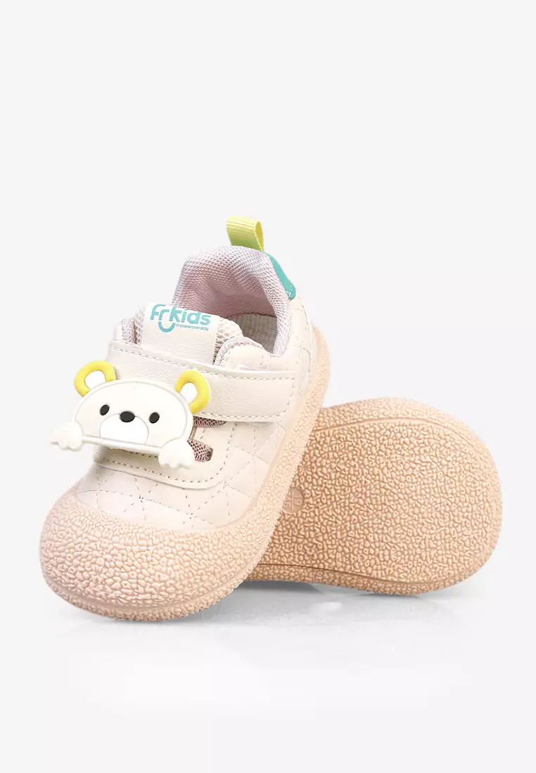 Sepatu Sneakers Tali Anak Bayi Pre Walker Baby Unisex A.Koala in Pink
