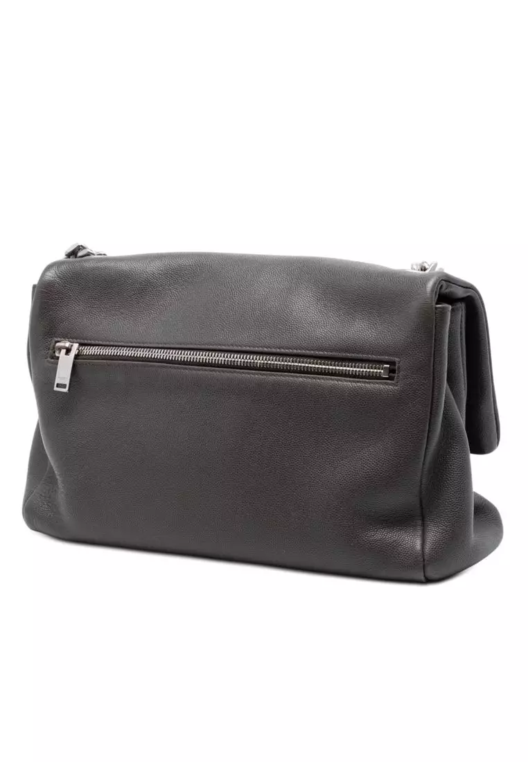 Pre-Loved Saint Laurent Medium Grain De Poudre West Hollywood Crossbody