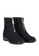 Twenty Eight Shoes black VANSA Zipper Mid Rain Boots VSW-R18789 78239SH1726732GS_2