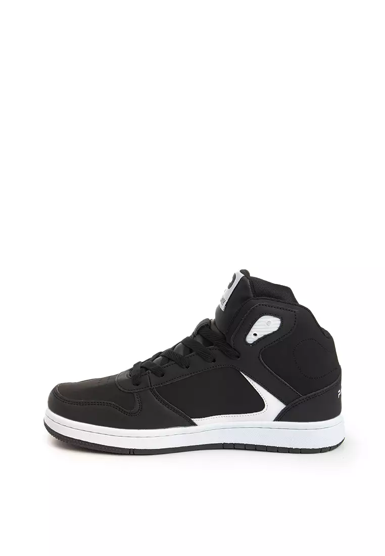 PAULMAY - Sepatu Sneakers Pria Lisbon High - Black White