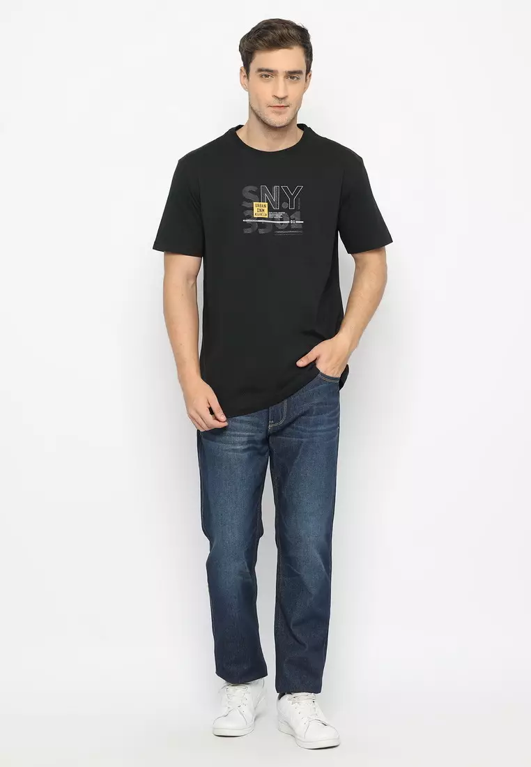 RBJ T-Shirt Cotton Combed Pria 207250041