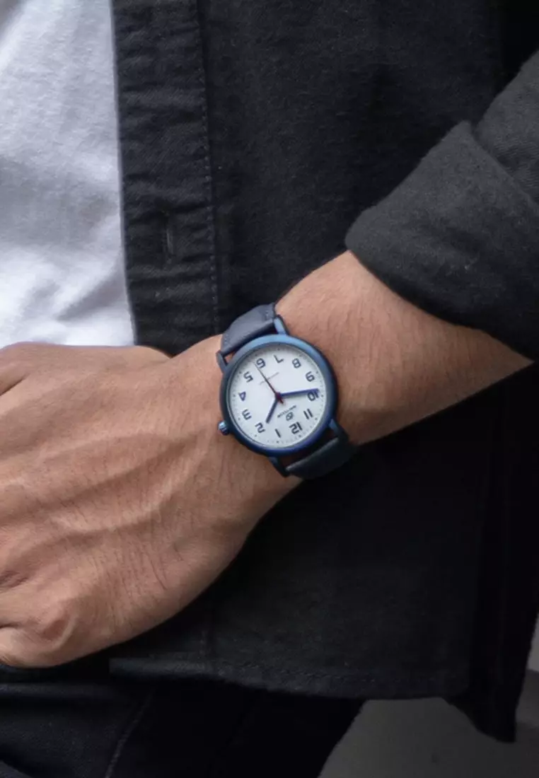 Navy Club Jam Tangan Pria dan Jam Tangan Wanita Aviator - Leather Strap