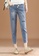 A-IN GIRLS blue Elastic Waist Embroidered Jeans FCD19AA07FFAAAGS_2
