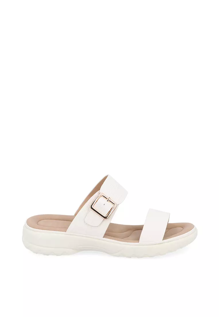 Discount on Carlo Rino  shoes - SKU: Beige Succour Comfort Flat