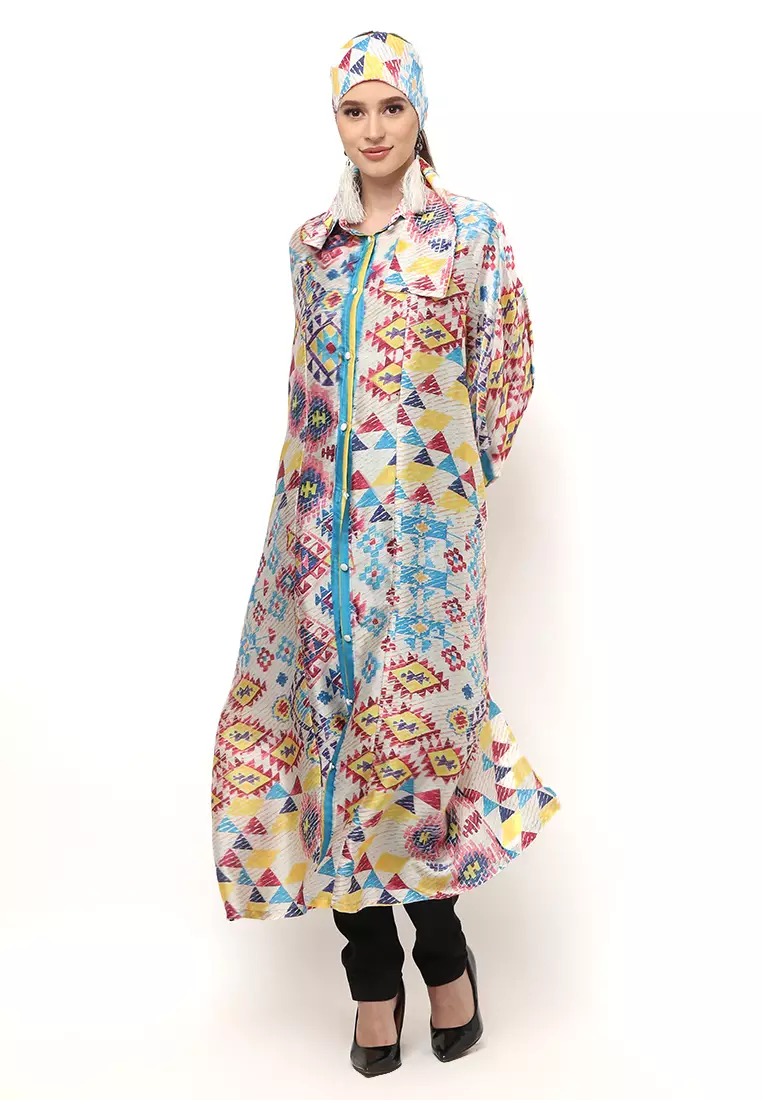 Kanzi Collared Kaftan
