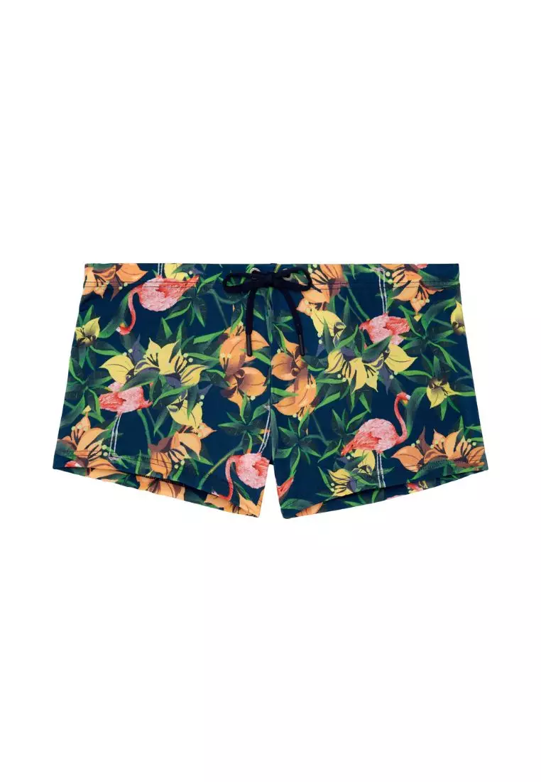 H&m flamingo shorts hot sale