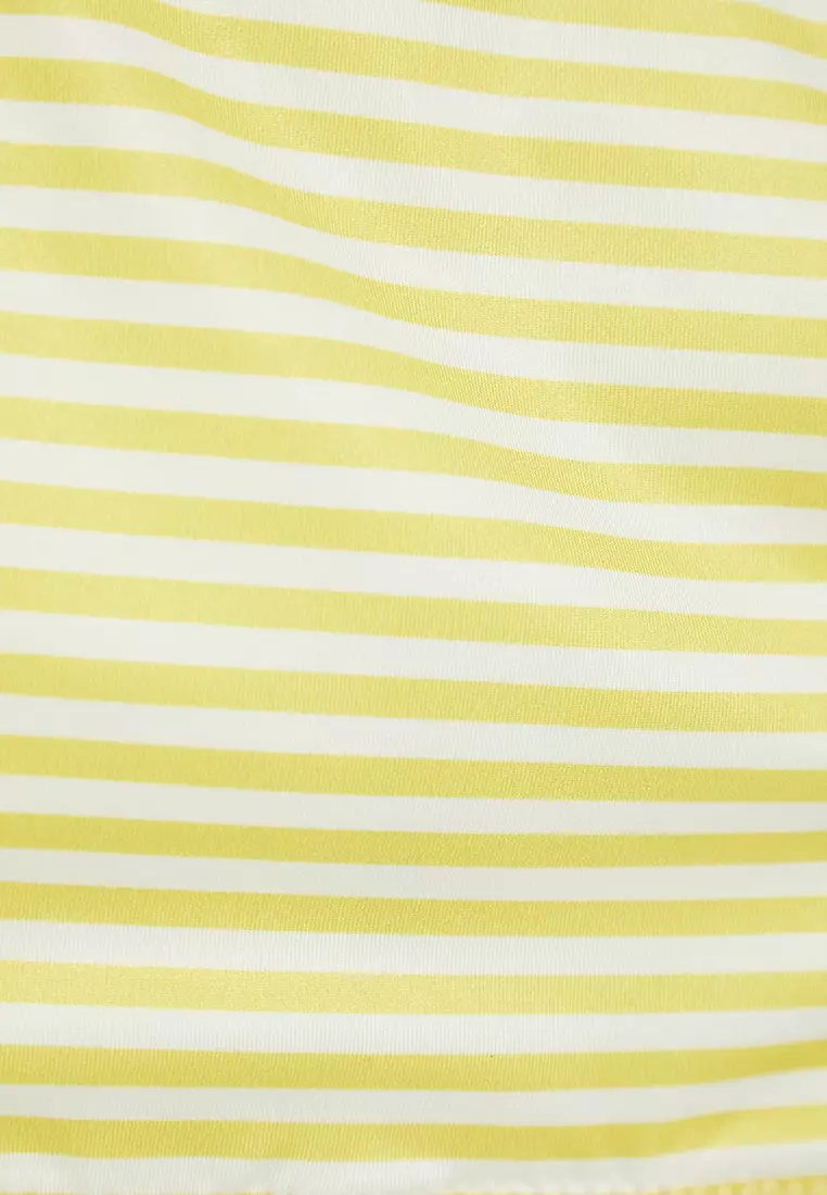 Stripe Tie Side Bikini Bottom