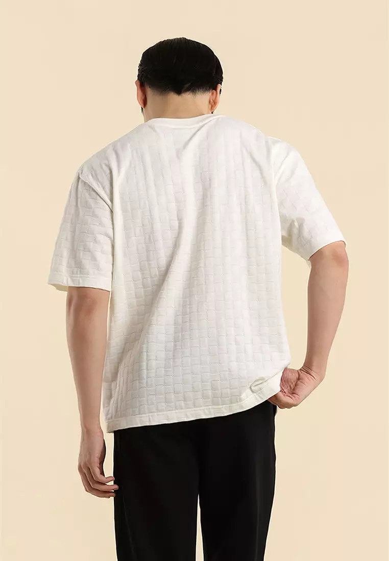 Dress Code Relaxed Textured Knit T-shirt