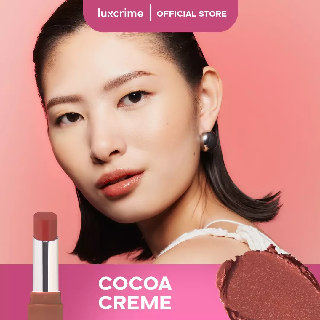 Luxcrime Glass Tinted Lip Balm - Cocoa Crème