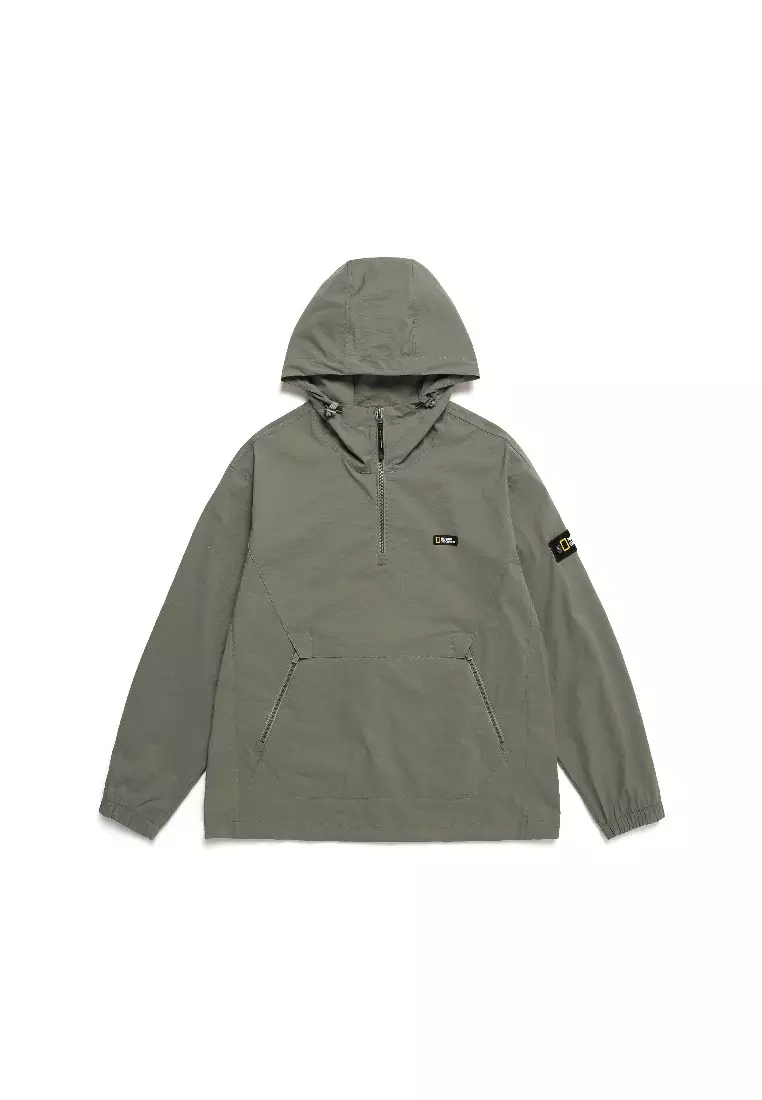 Unisex DIMER Woven Training Hooded Anorak Jacket