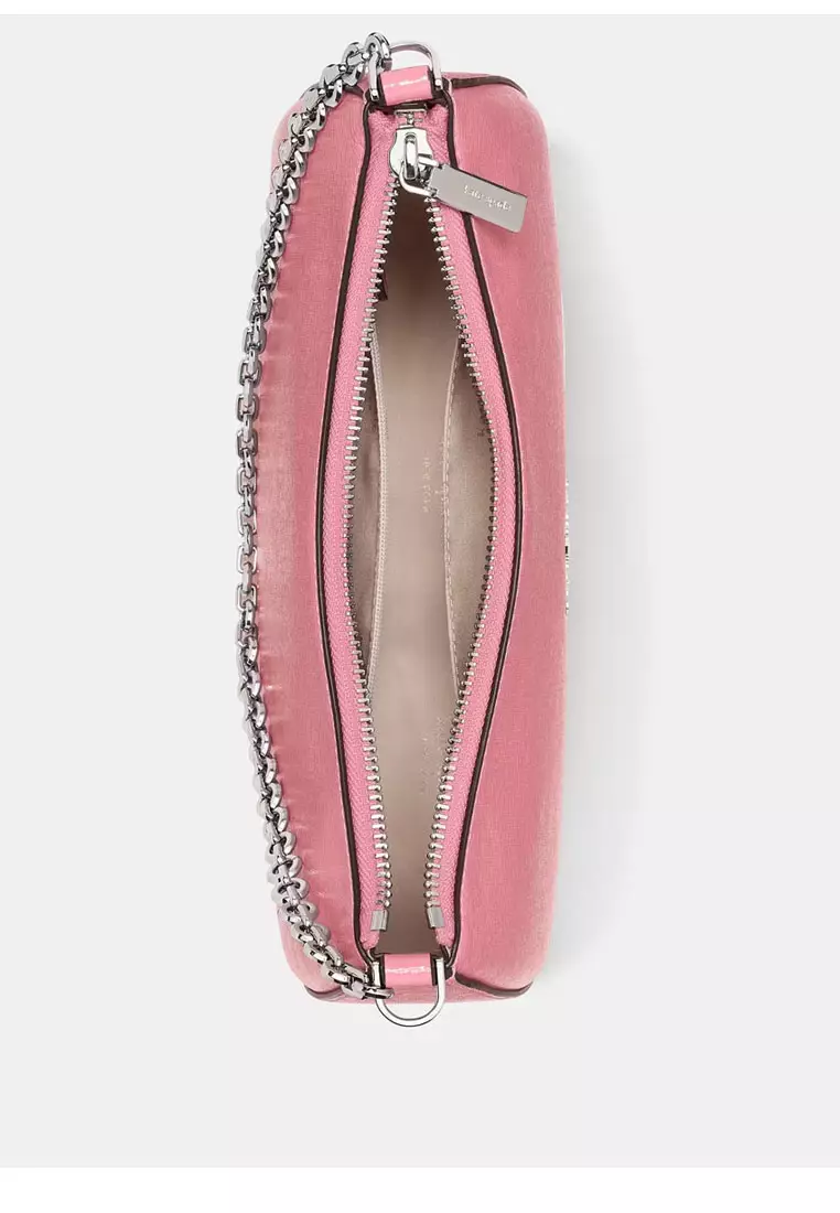 Margot Textured Patent Leather Convertible Crossbody