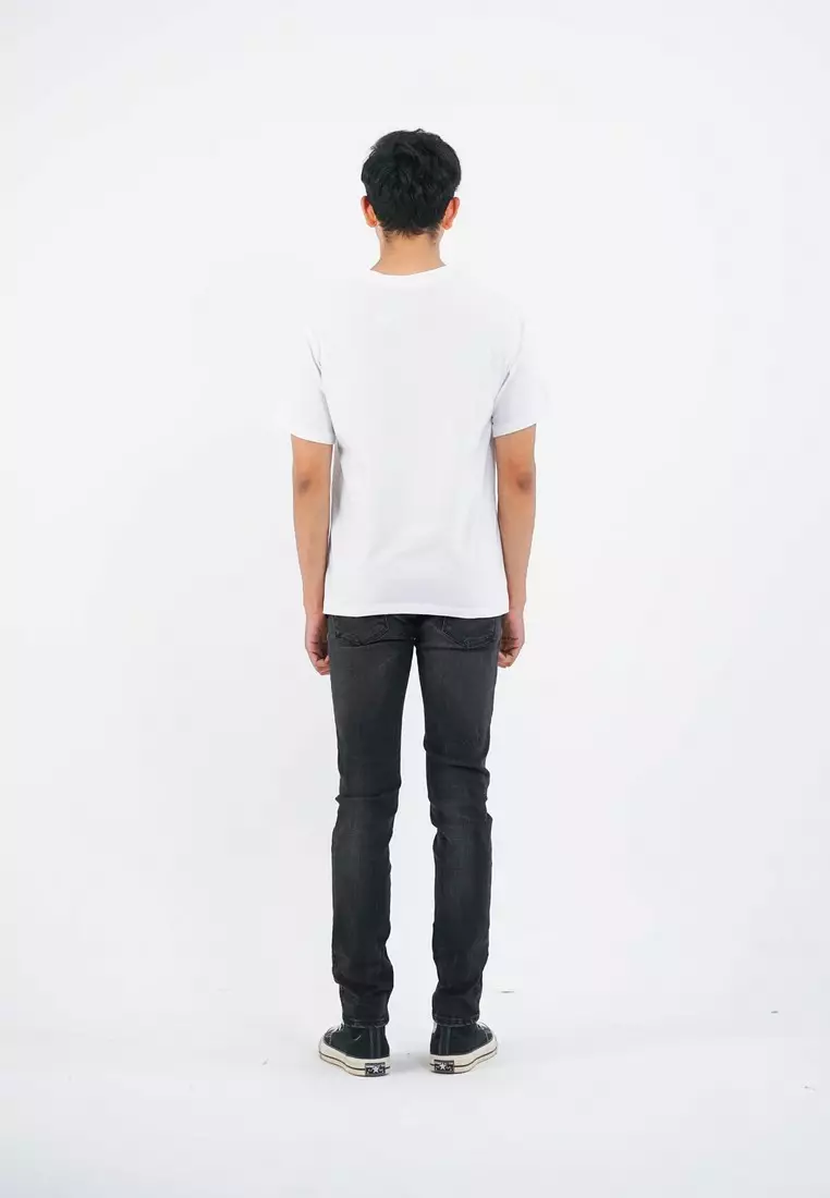 3Second Men's T-Shirt Short Sleeve Regular Fit Cotton Hasa OL-C431124