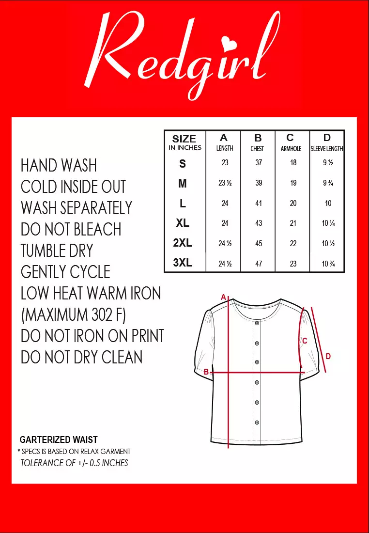 Short Sleeves Roundneck Blouse