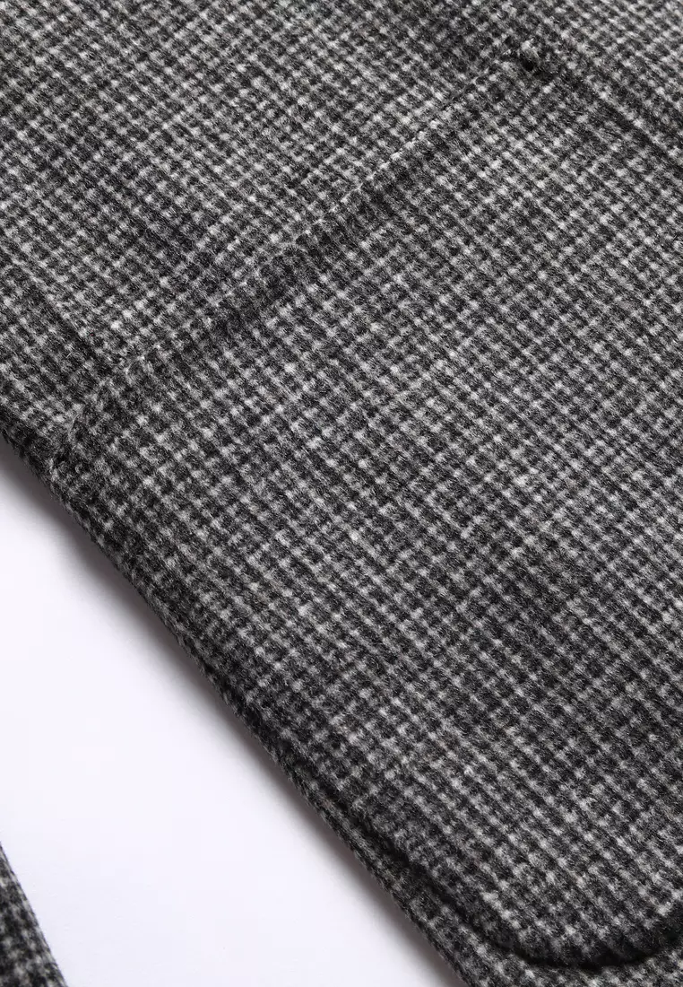 Casual Slim Wooled Suit 8819