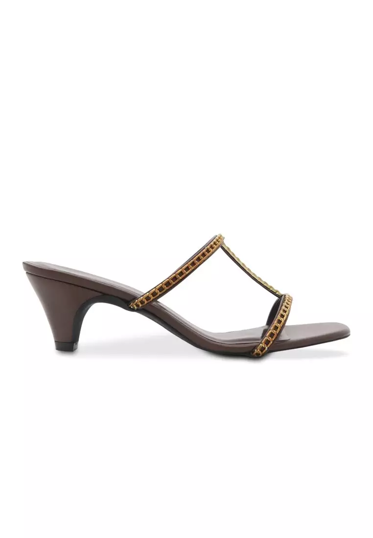 Buy Vincci Slide On Heel Sandals Online ZALORA Malaysia