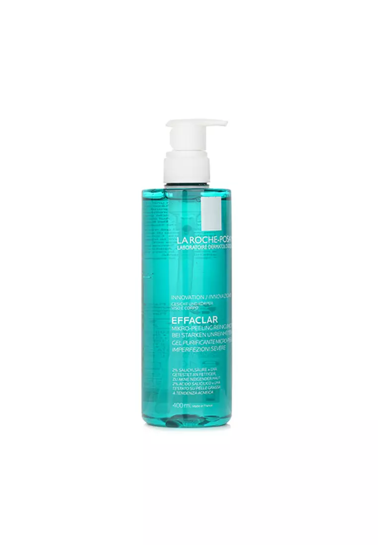 LA ROCHE POSAY - Effaclar Micro-Peeling Purifying Gel - For Acne-Prone Skin 400ml/13.5oz.
