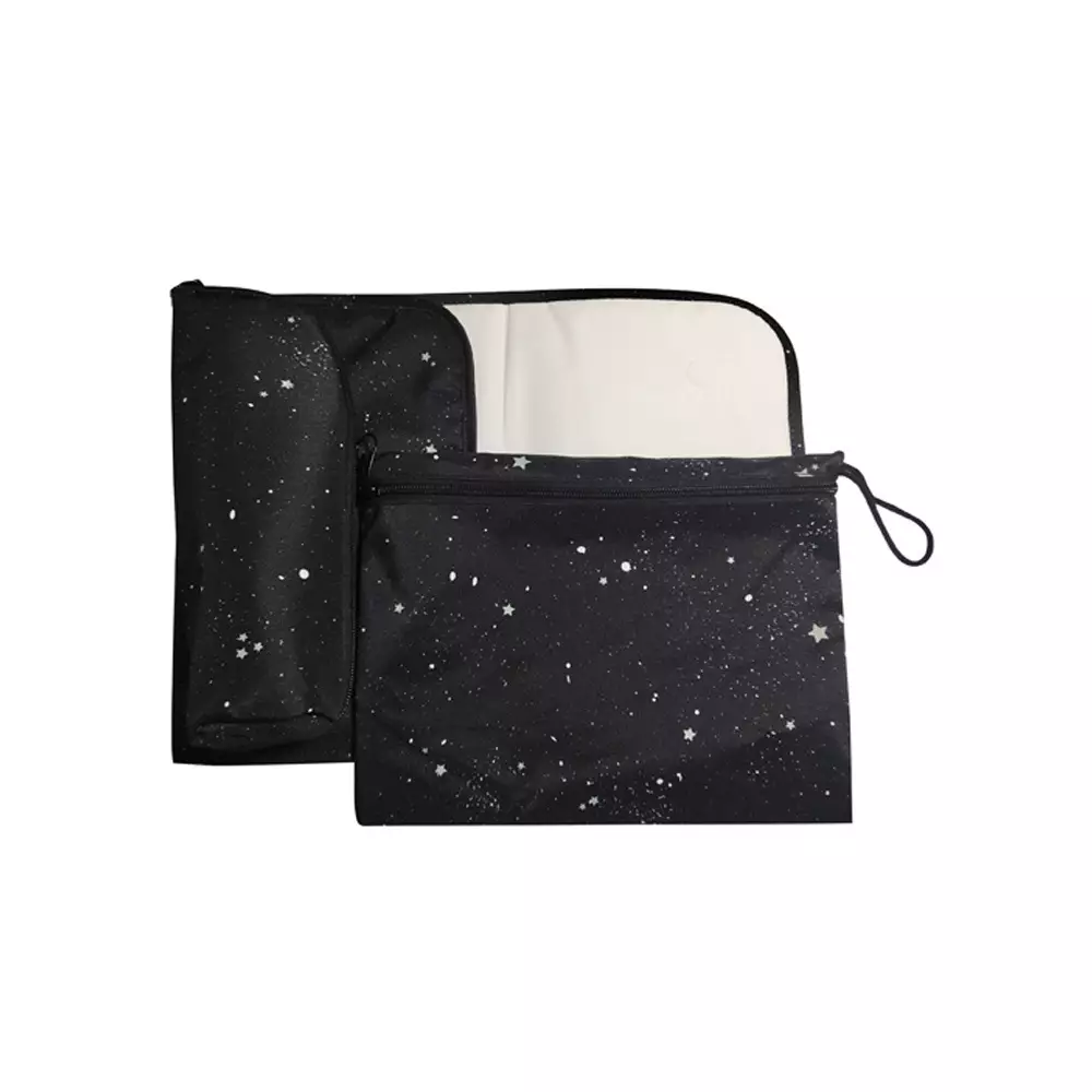 Okiedog Voyager Night Stars Black - Tas Troli Anak Bayi (Hitam)