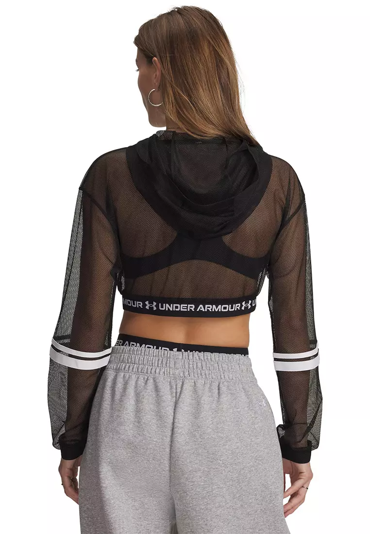 HeatGear® 網布全拉鍊連帽衛衣