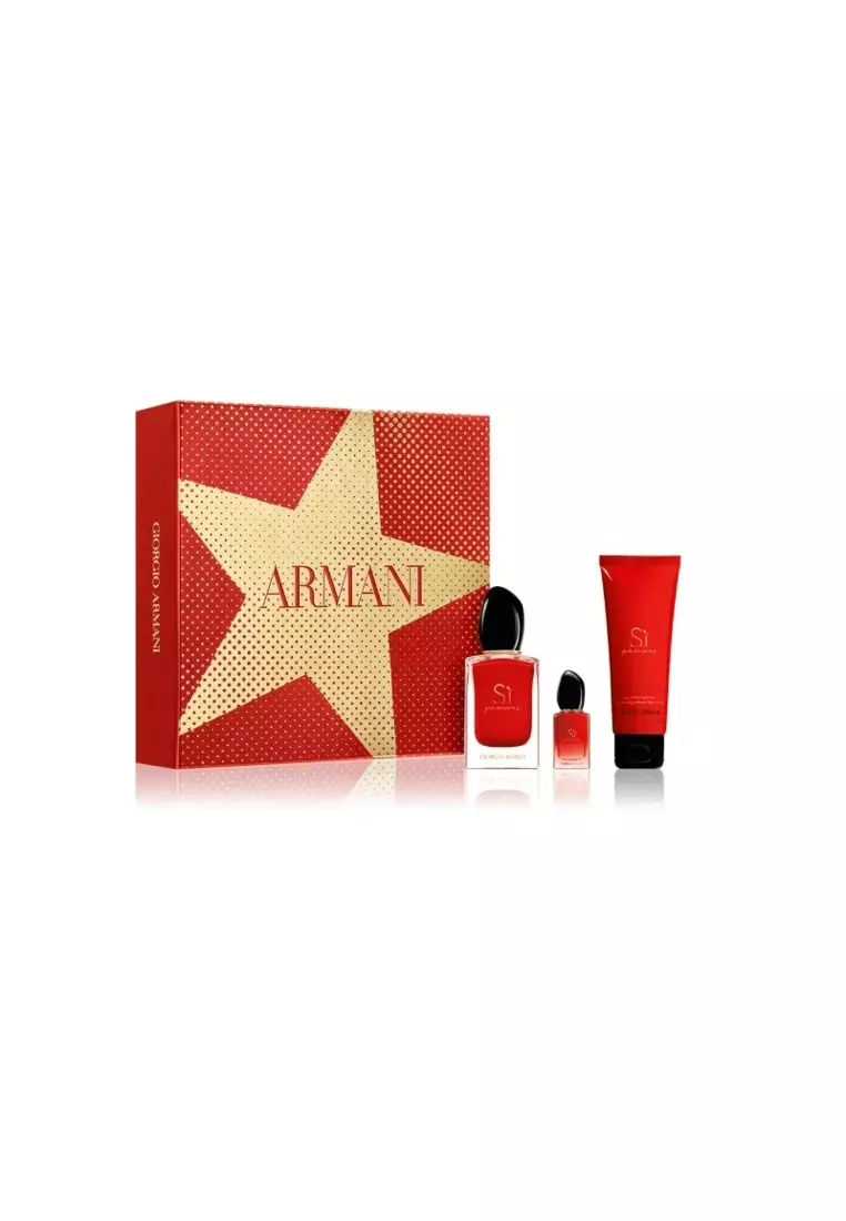 Giorgio Armani Si Passione EDP 3Pc Christmas Holiday Gift Set