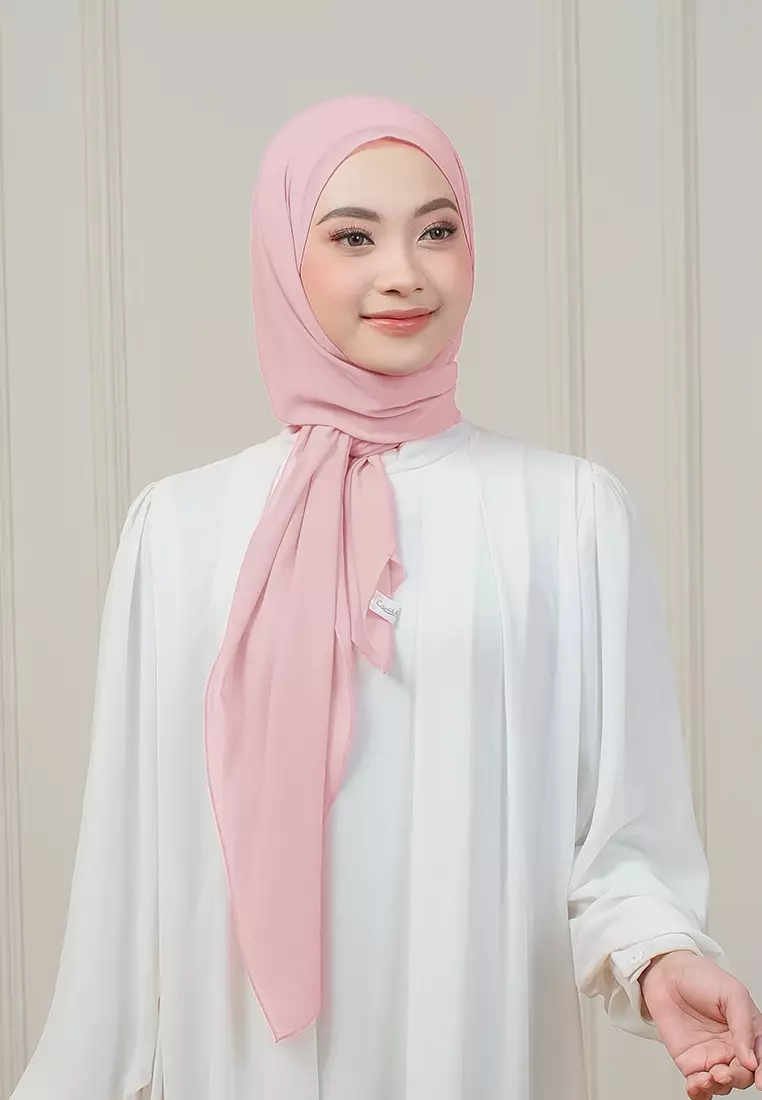 HIJAB INSTAN MAGNET SYIFA - SWEET PINK