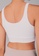 MOSSGOODS white Classic Ribbed Light Support Bra in Cream 1A339US880AC07GS_2
